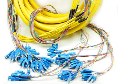 Çok Amaçlı Tek Modlu lif Düzeltme Kablosu 72 Çekirdek SC SC Konektörü